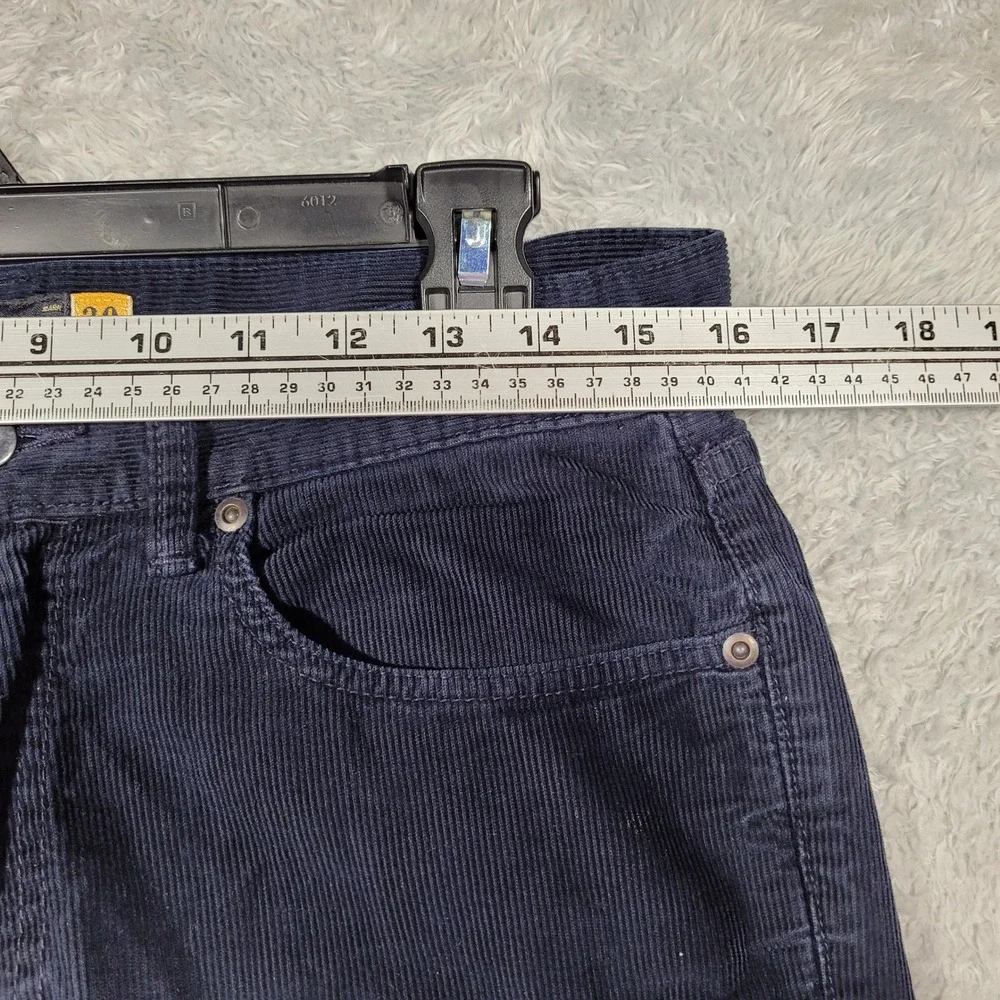 J.Crew 484 Slim Mens 30x30 Navy‎ Blue Corduroy Pants